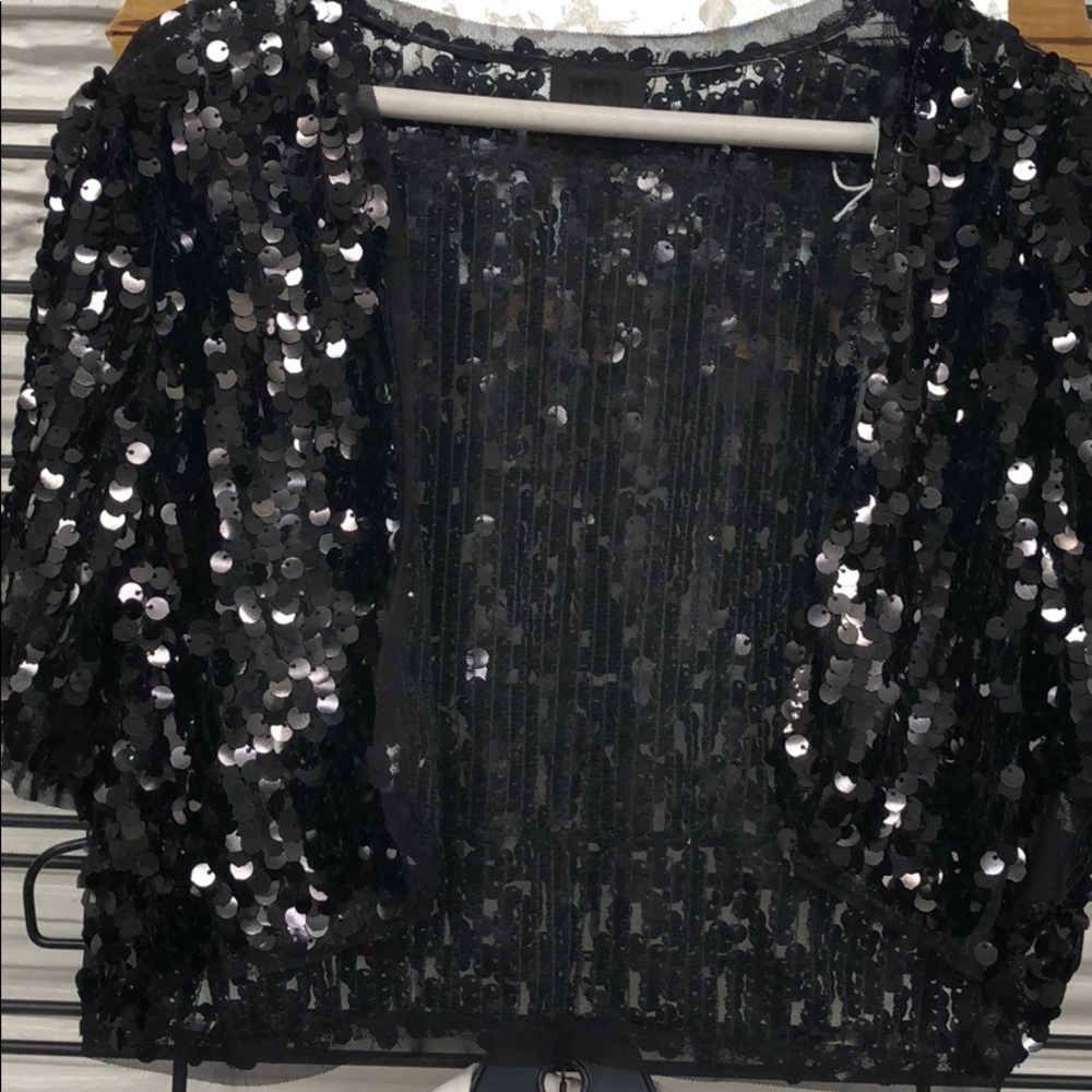 Anna Sui Sequins Jacket